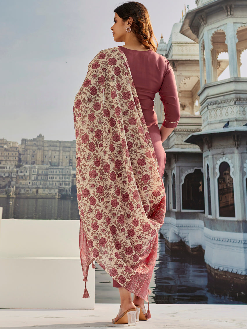 KURTI WITH PANT & DUPATTA ST-MONIKA