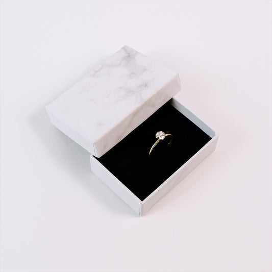 Marble Finish Empty Gift Box 8x5 Cm (1 Pc)