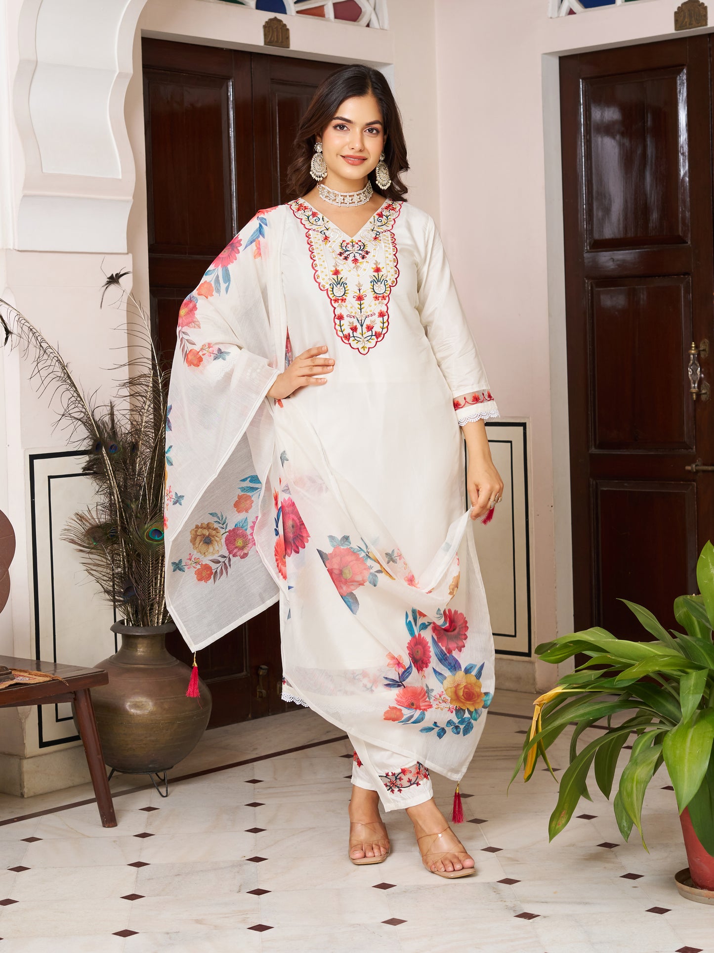 KURTI WITH PANT & DUPATTA VI-LALLY