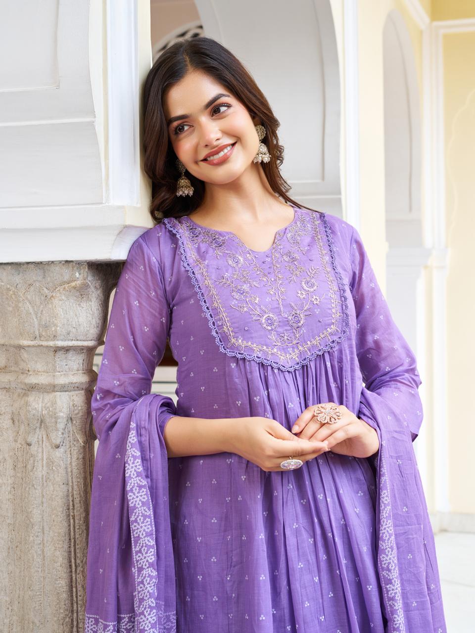 KURTI WITH PANT & DUPATTA VI-BHUMI