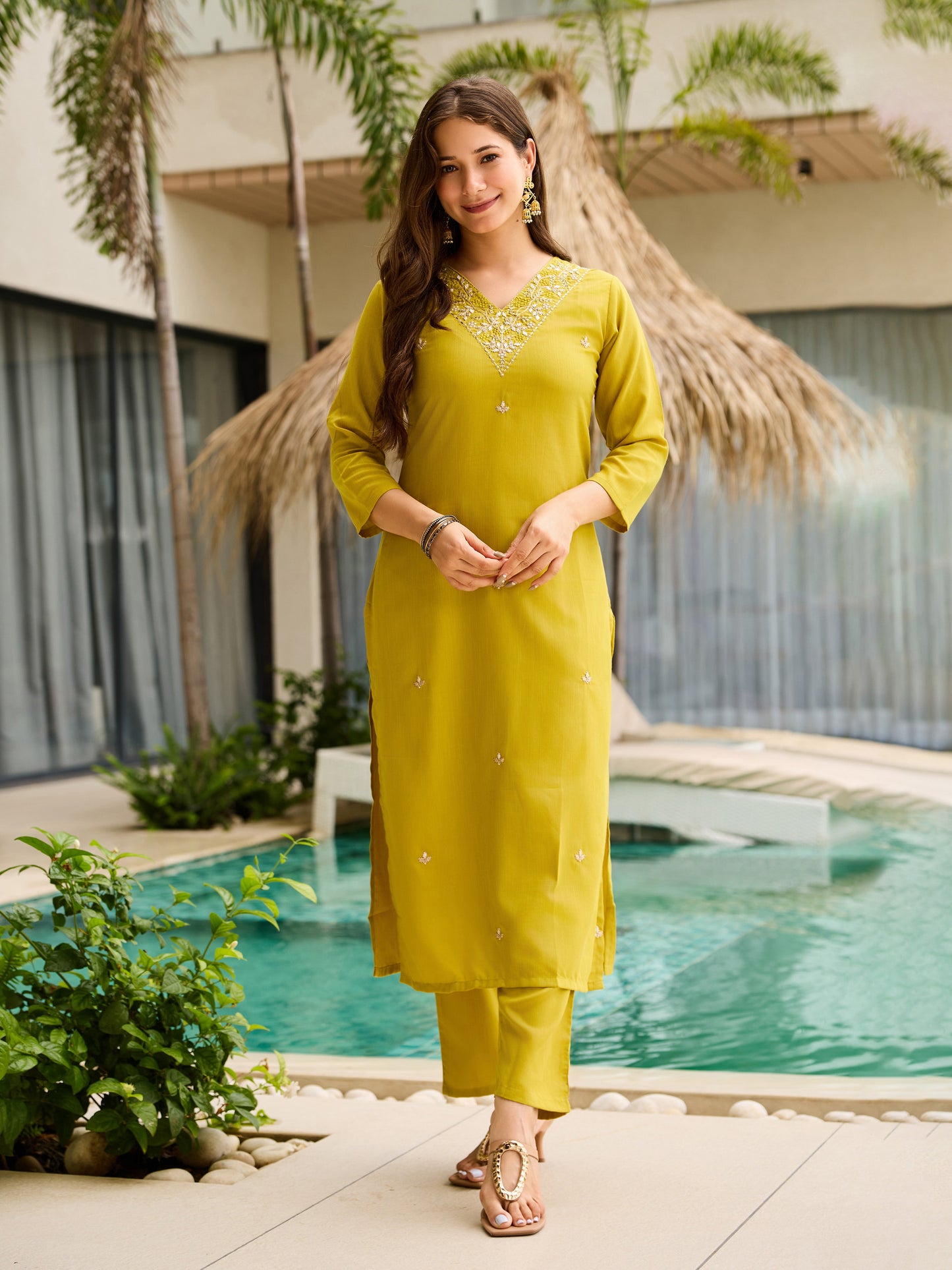 KURTI WITH PANT & DUPATTA D598