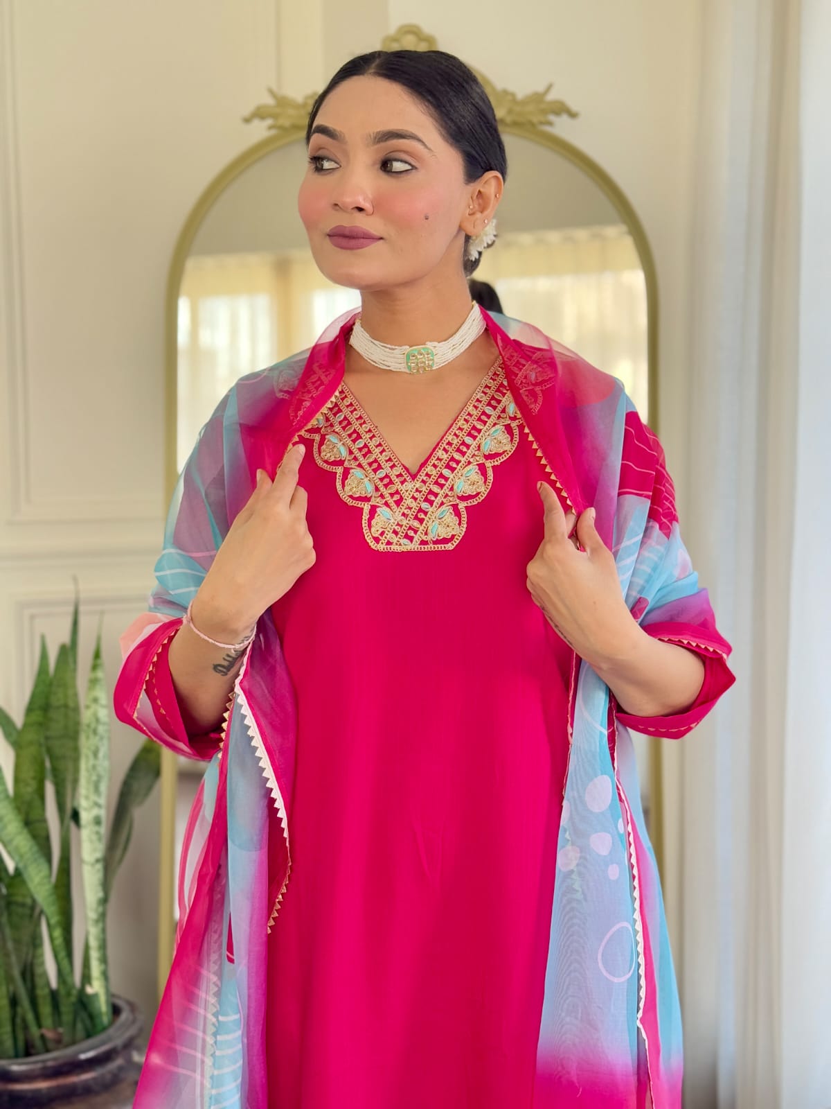 KURTI WITH PANT & DUPATTA VI-R MAHER