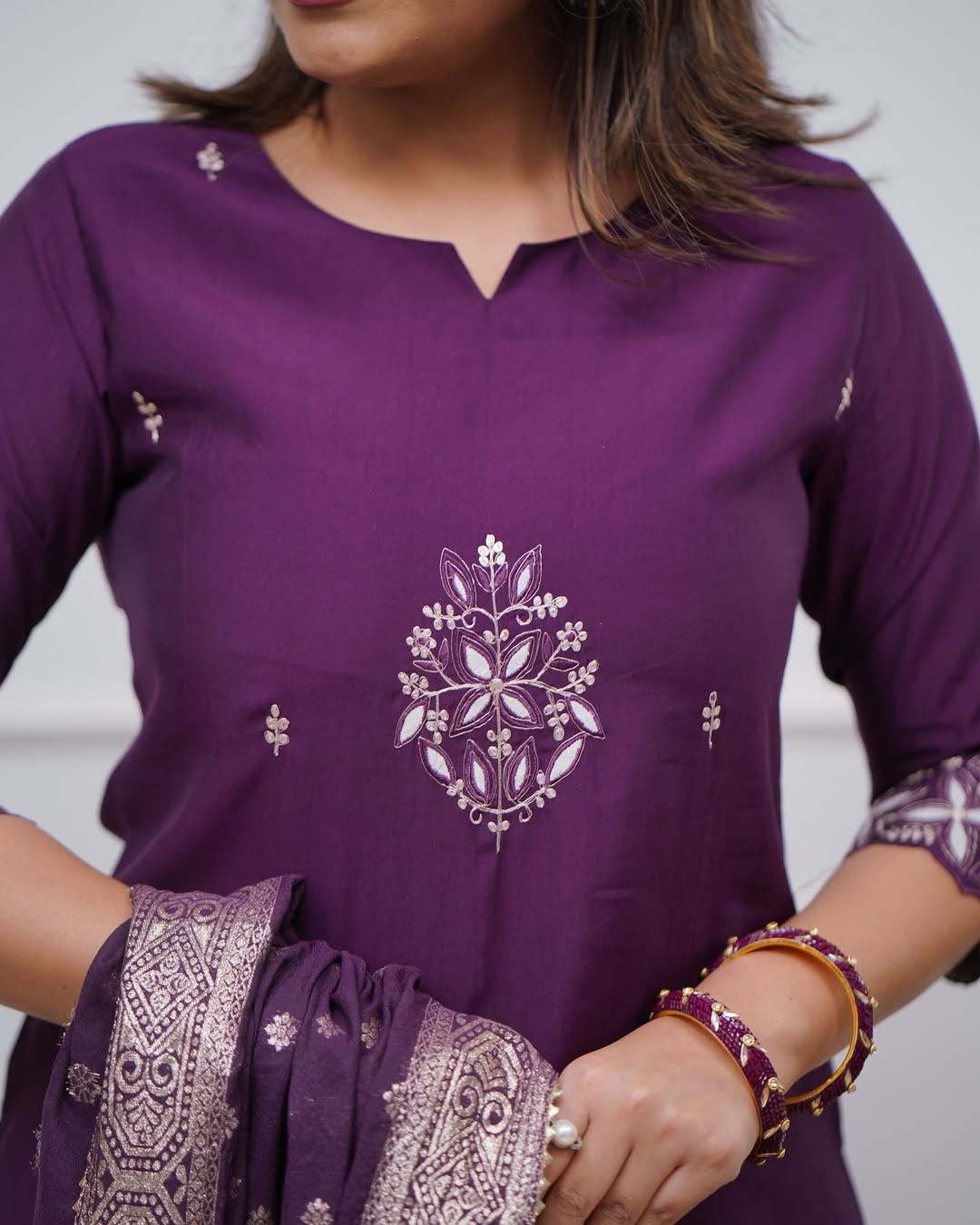 KURTI WITH PANT & DUPATTA ST-SWATI