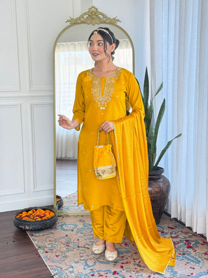 KURTI WITH PANT & DUPATTA VI-VEDIKA