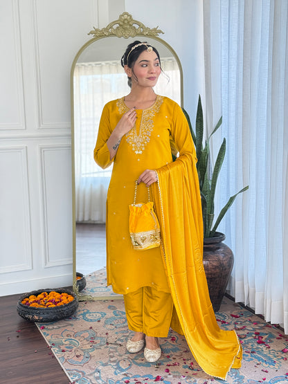 KURTI WITH PANT & DUPATTA VI-VEDIKA