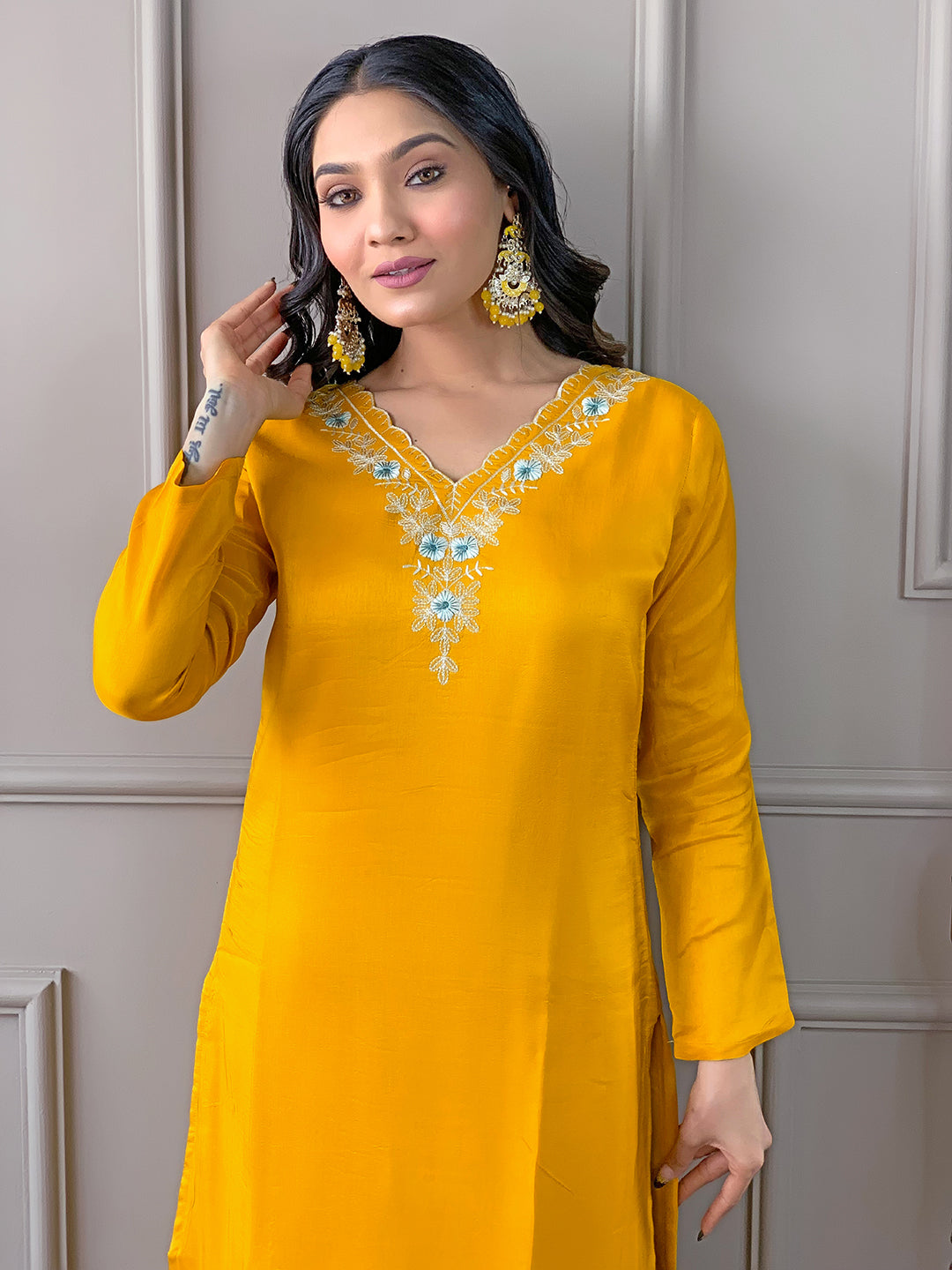KURTI WITH PANT & DUPATTA D468