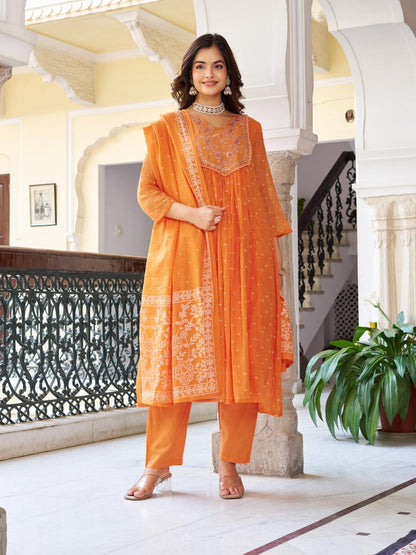 KURTI  WITH PANT & DUPATTA VI-BHUMI