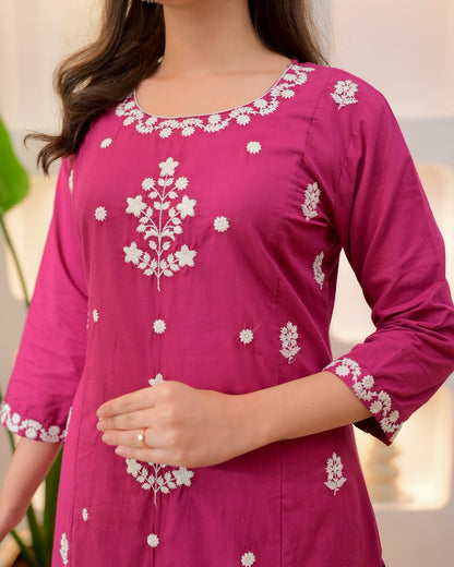KURTI  WITH PANT & DUPATTA VI-ADHIRA