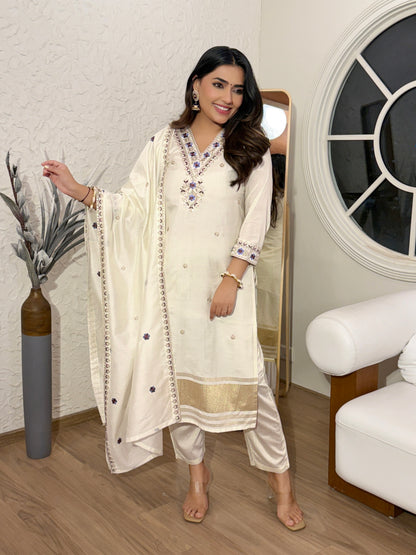 KURTI WITH PANT & DUPATTA ST-AMI