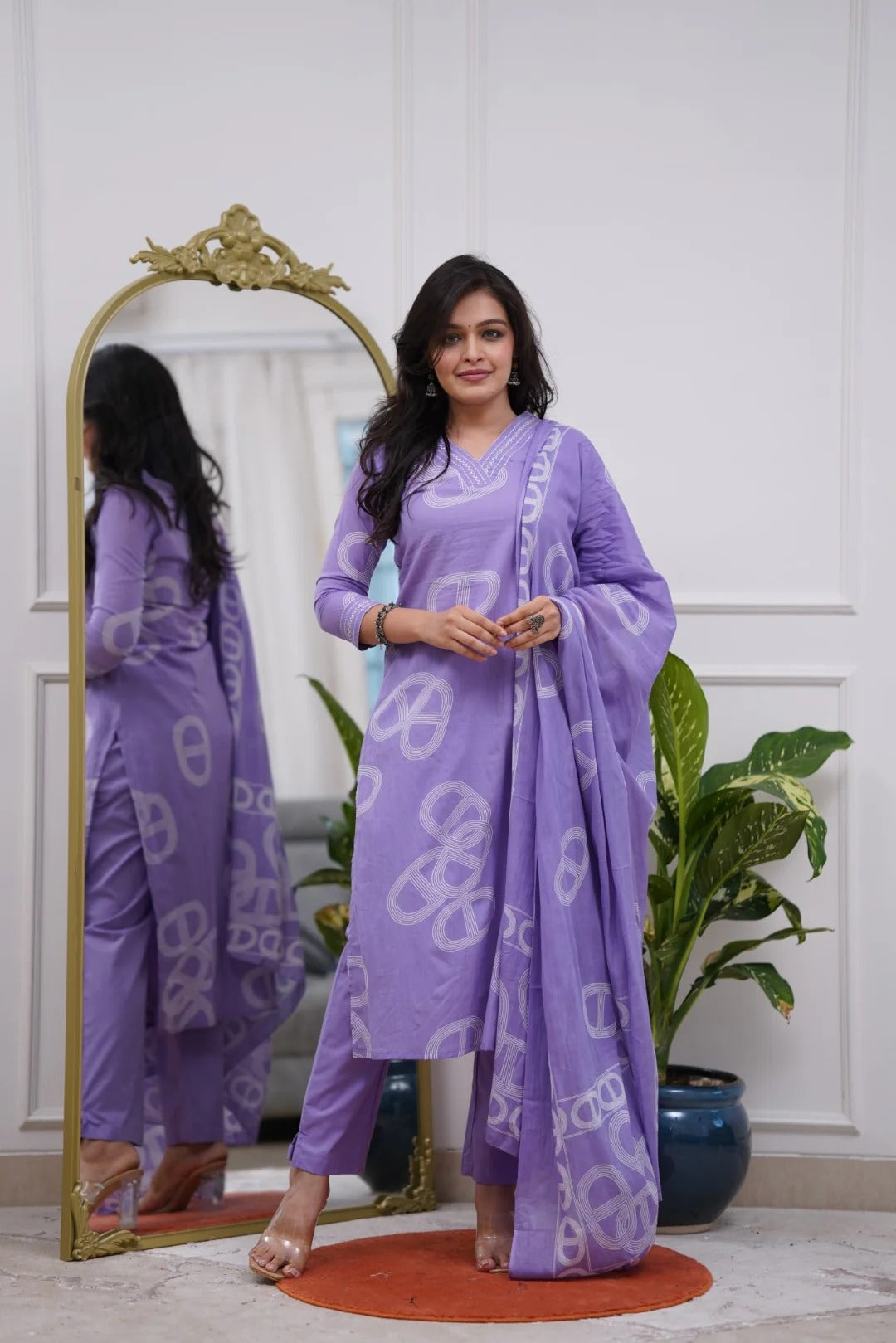 KURTI  WITH PANT & DUPATTA VI-AVANTI