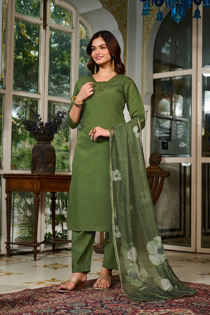 KURTI  WITH PANT & DUPATTA  D125