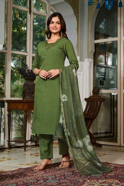 KURTI  WITH PANT & DUPATTA  D125