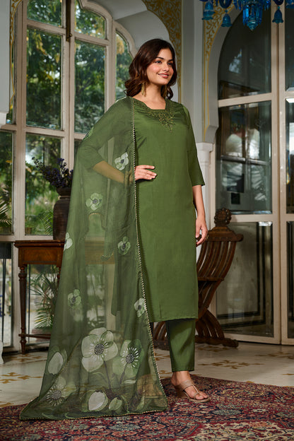 KURTI  WITH PANT & DUPATTA  D125