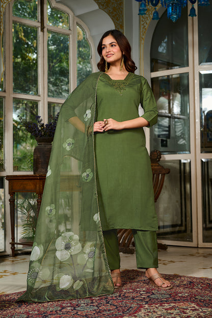 KURTI  WITH PANT & DUPATTA  D125