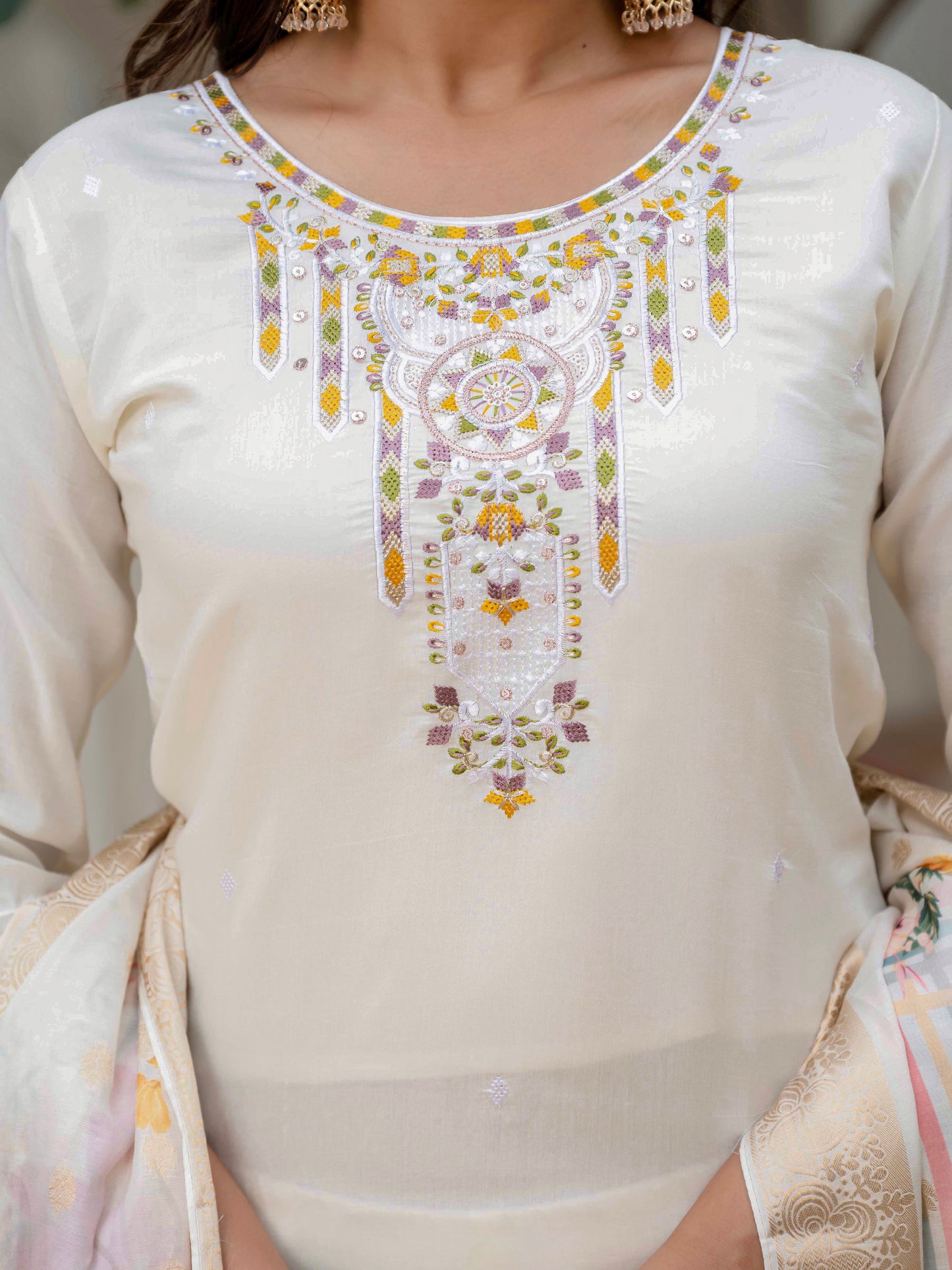 KURTI  WITH PANT & DUPATTA WF-DIVA