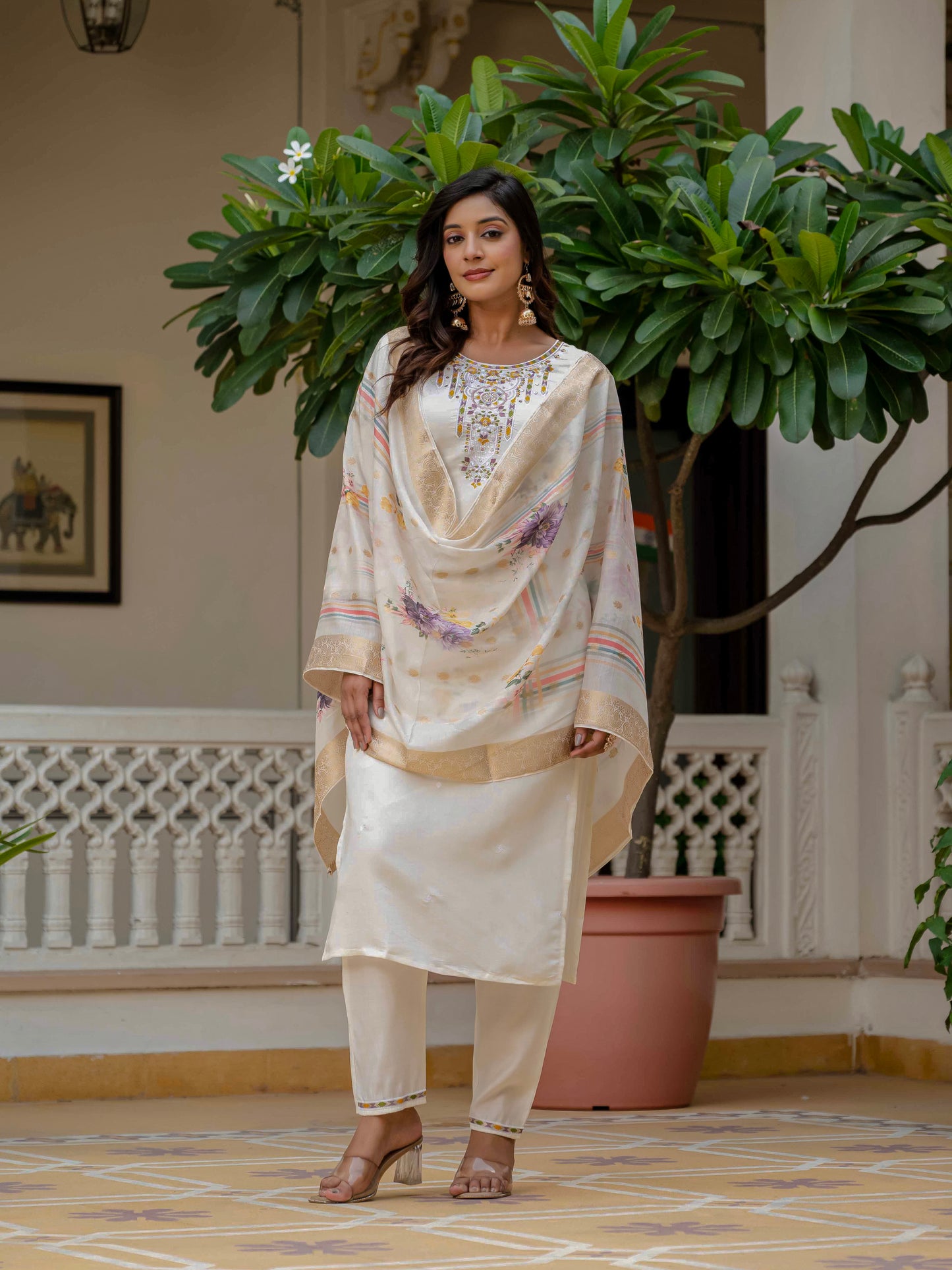 KURTI  WITH PANT & DUPATTA WF-DIVA