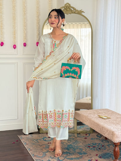 KURTI WITH PANT & DUPATTA VI-ANAMIKA