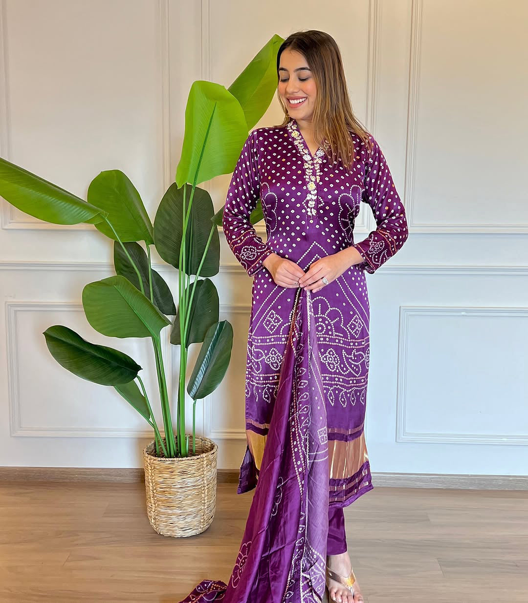 KURTI WITH PANT & DUPATTA ST-LAGADI