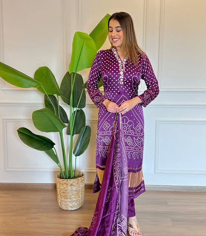 KURTI WITH PANT & DUPATTA ST-LAGADI