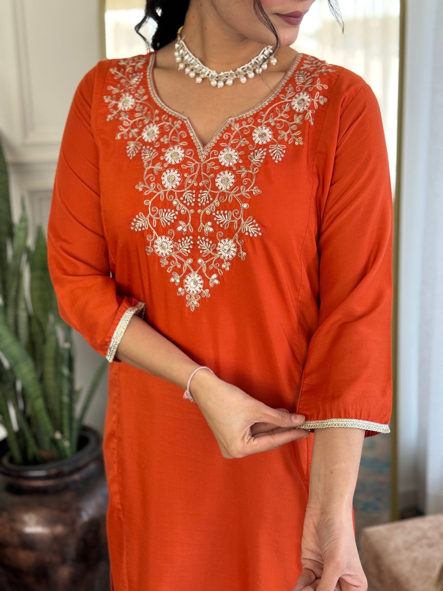 KURTI WITH PANT & DUPATTA MV-6020