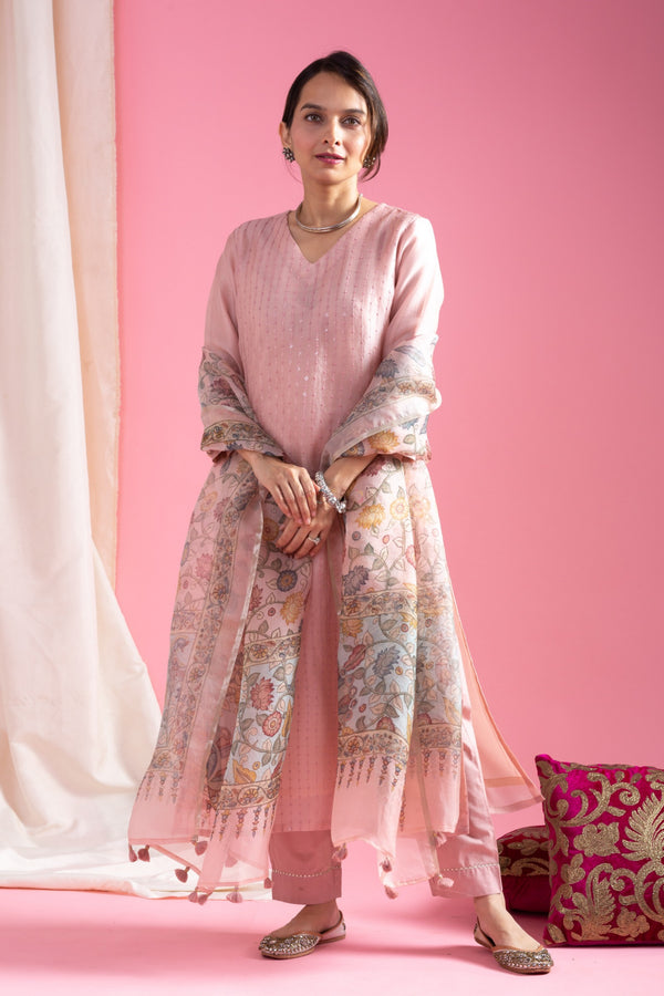 KURTI WITH PANT & DUPATTA MV-6023