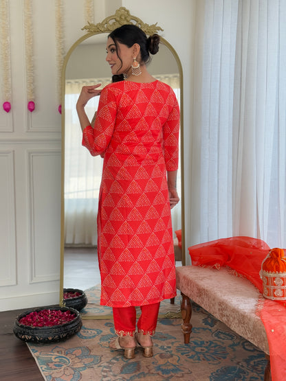 KURTI WITH PANT & DUPATTA MV-6025