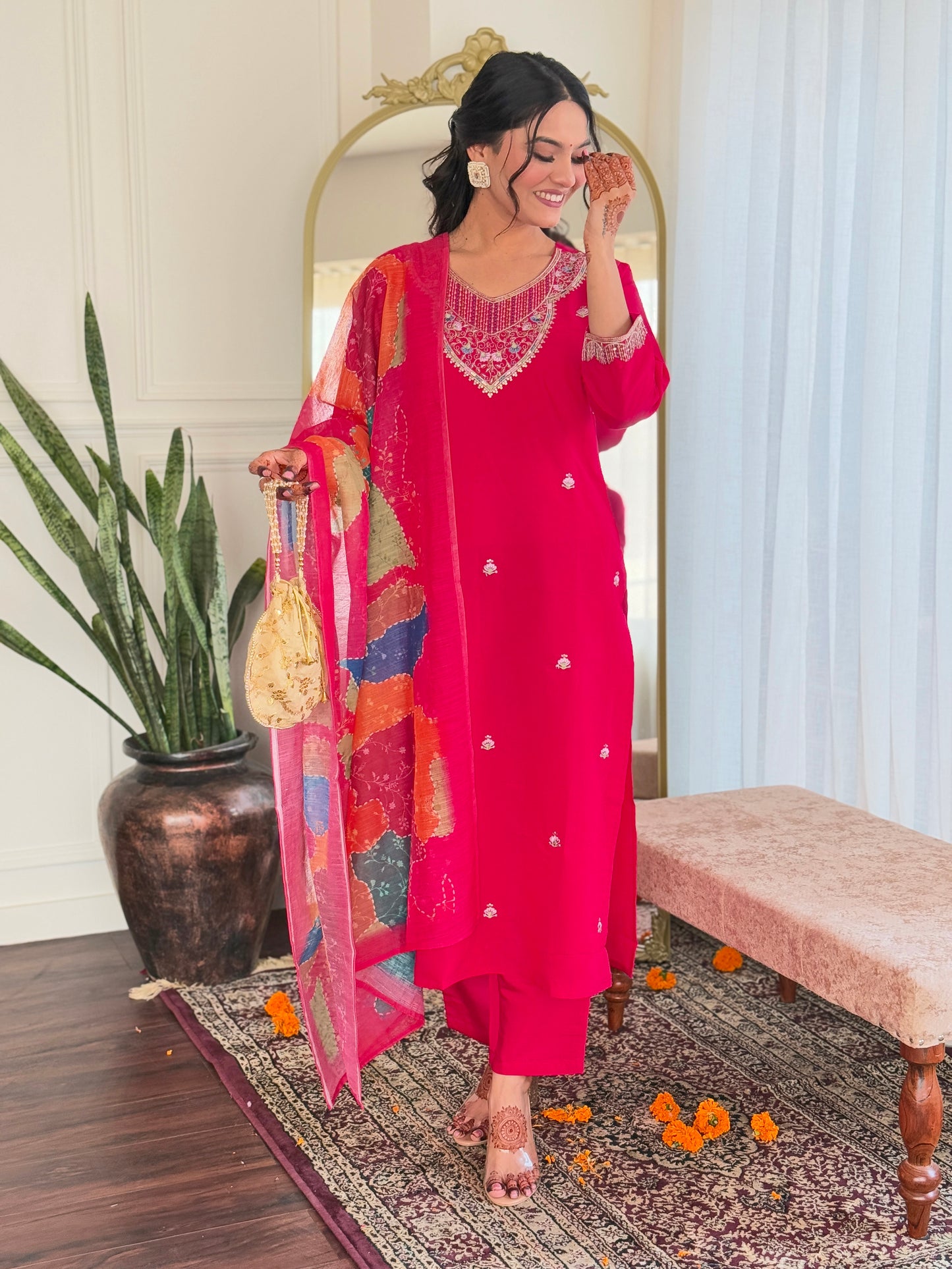 KURTI WITH PANT & DUPATTA Siya