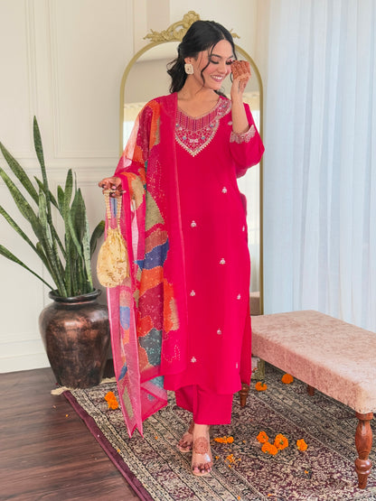 KURTI WITH PANT & DUPATTA Siya