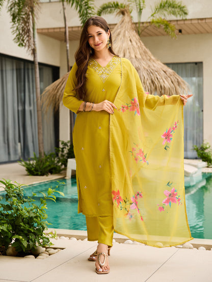 KURTI  WITH PANT & DUPATTA D598