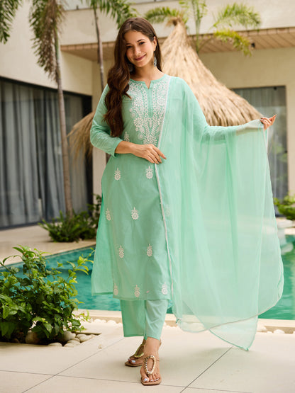 KURTI  WITH PANT & DUPATTA D631
