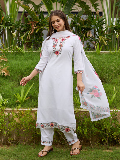 KURTI WITH PANT & DUPATTA D680