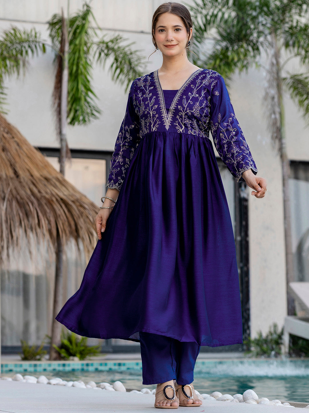 KURTI WITH PANT & DUPATTA D688