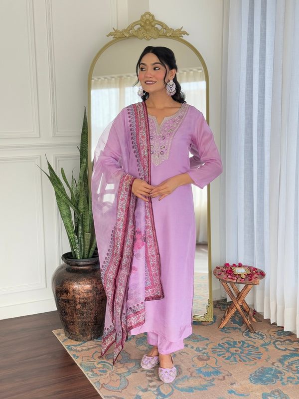 KURTI WITH PANT & DUPATTA D701