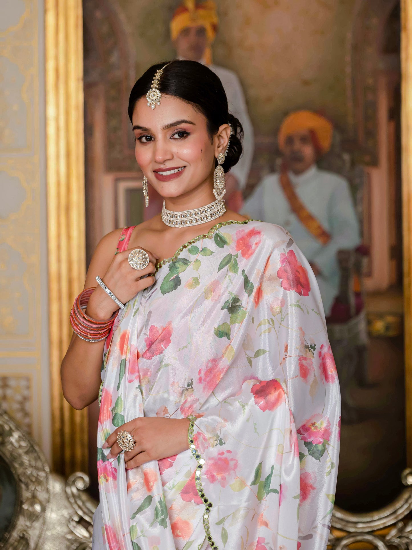 💞  Ready To Wear Saree With Unstitched Blouse RTW-15