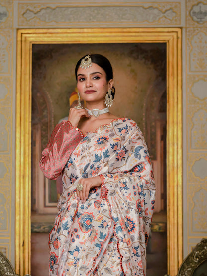 💞  Ready To Wear Saree With Unstitched Blouse RTW-19