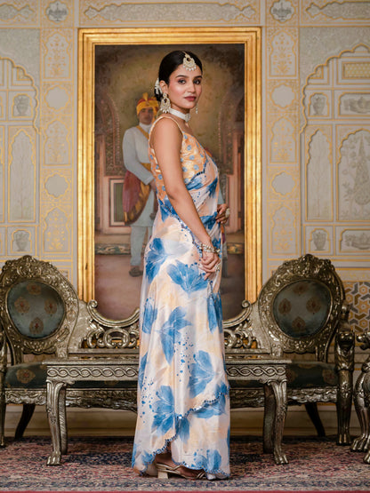 💞  Ready To Wear Saree With Unstitched Blouse RTW-20