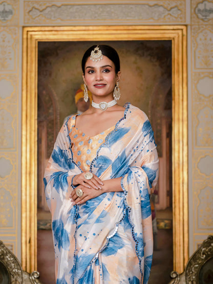 💞  Ready To Wear Saree With Unstitched Blouse RTW-20