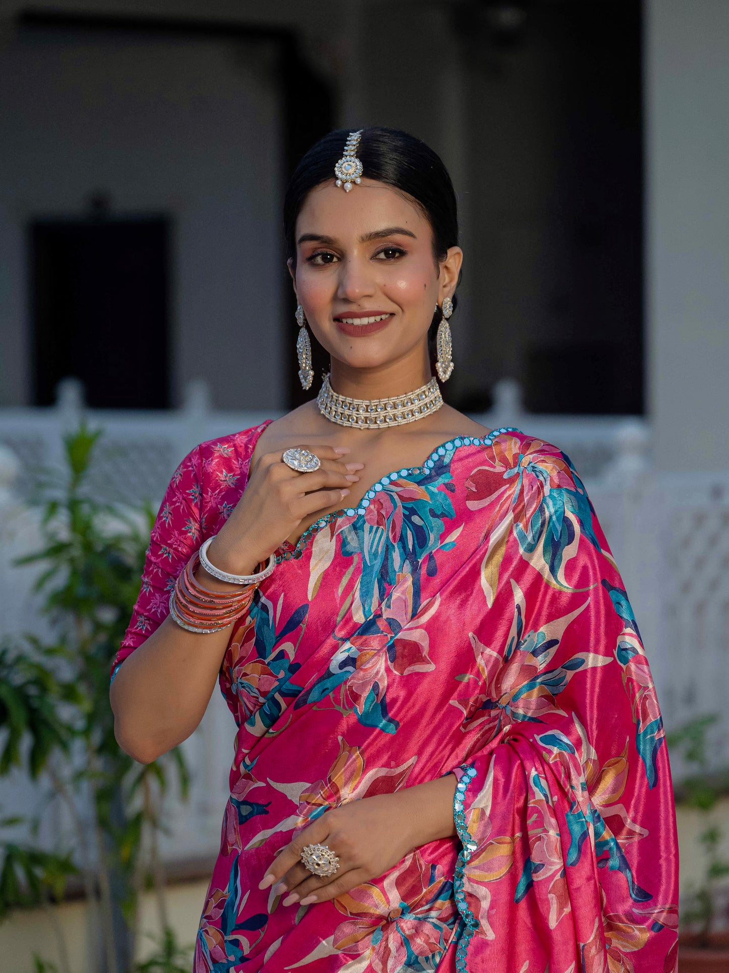 💞  Ready To Wear Saree With Unstitched Blouse RTW-21