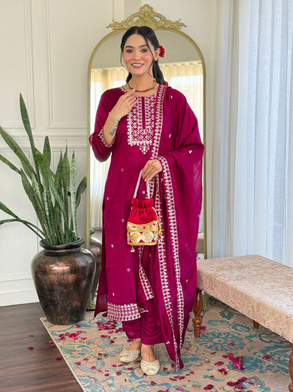 KURTI WITH PANT & DUPATTA VI-YASHVI