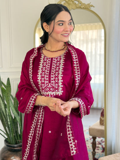 KURTI WITH PANT & DUPATTA VI-YASHVI