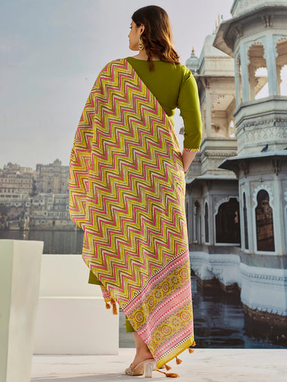 KURTI WITH PANT & DUPATTA ST-SOMYA