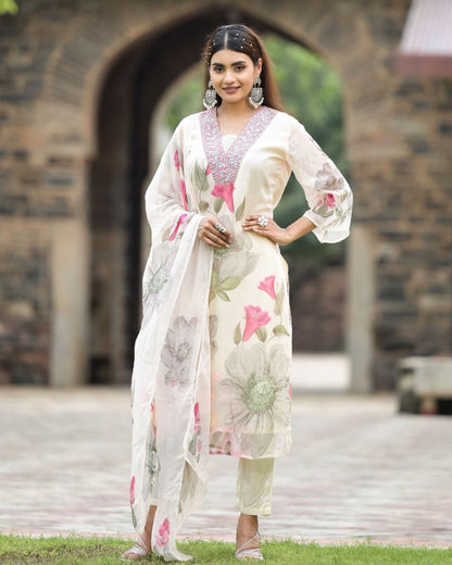 KURTI WITH PANT & DUPATTA ST-SONIKA