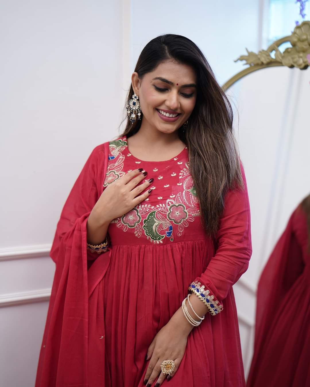 KURTI WITH PANT & DUPATTA ST-MORLO