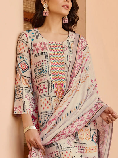 KURTI WITH PANT & DUPATTA ST-REHA