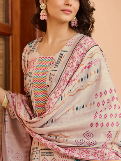 KURTI WITH PANT & DUPATTA ST-REHA