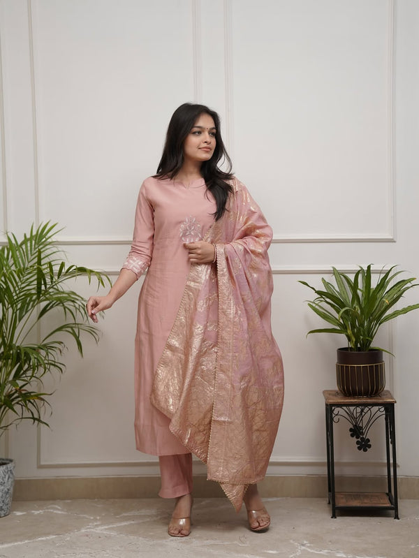 KURTI WITH PANT & DUPATTA ST-SWATI