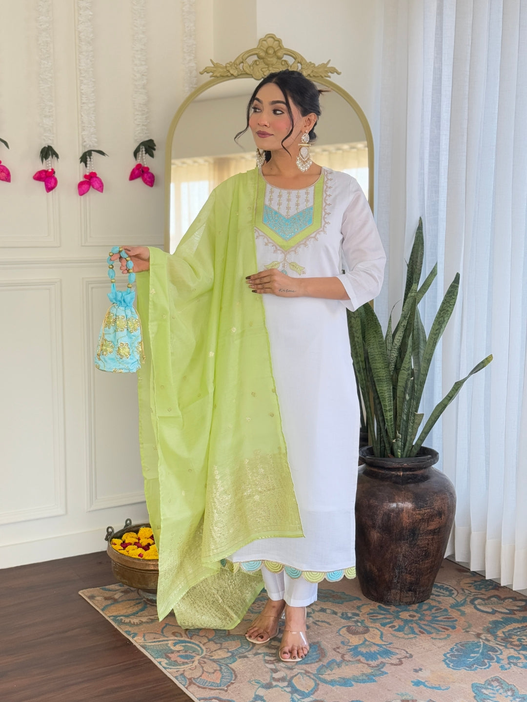 KURTI WITH PANT & DUPATTA VI-SHIVANGI
