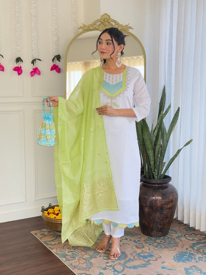KURTI WITH PANT & DUPATTA VI-SHIVANGI