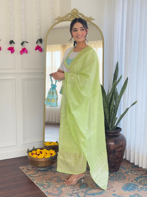 KURTI WITH PANT & DUPATTA VI-SHIVANGI