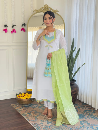 KURTI WITH PANT & DUPATTA VI-SHIVANGI